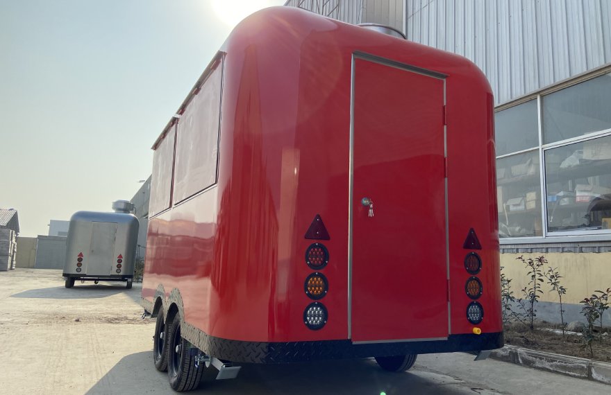 burger van for sale with dot certified tail lights